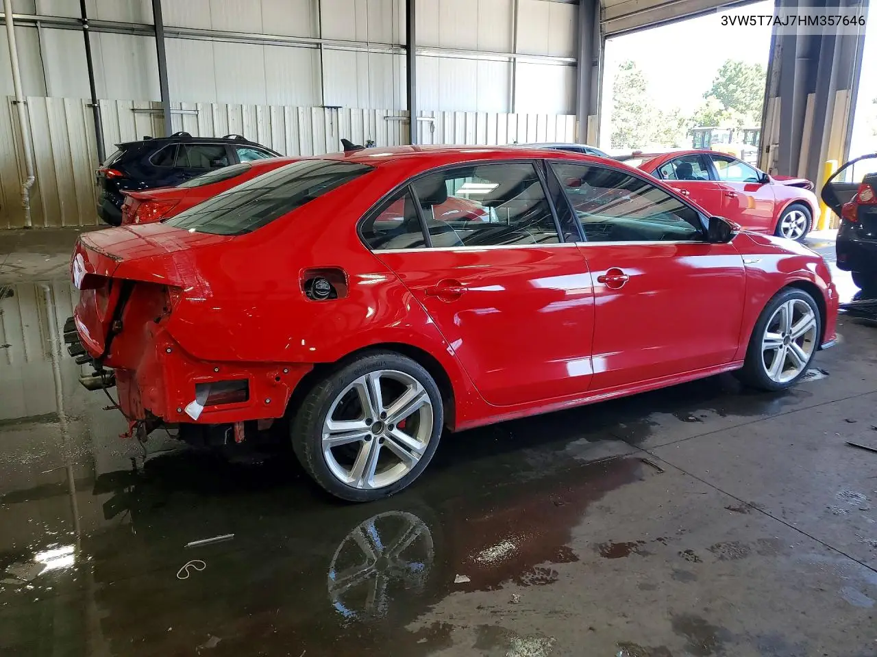 2017 Volkswagen Jetta Gli VIN: 3VW5T7AJ7HM357646 Lot: 60875566