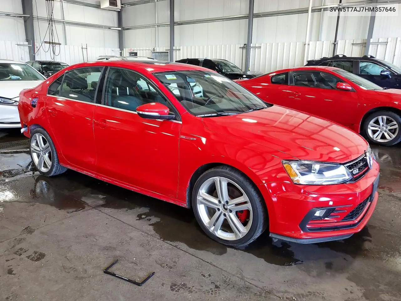 2017 Volkswagen Jetta Gli VIN: 3VW5T7AJ7HM357646 Lot: 60875566