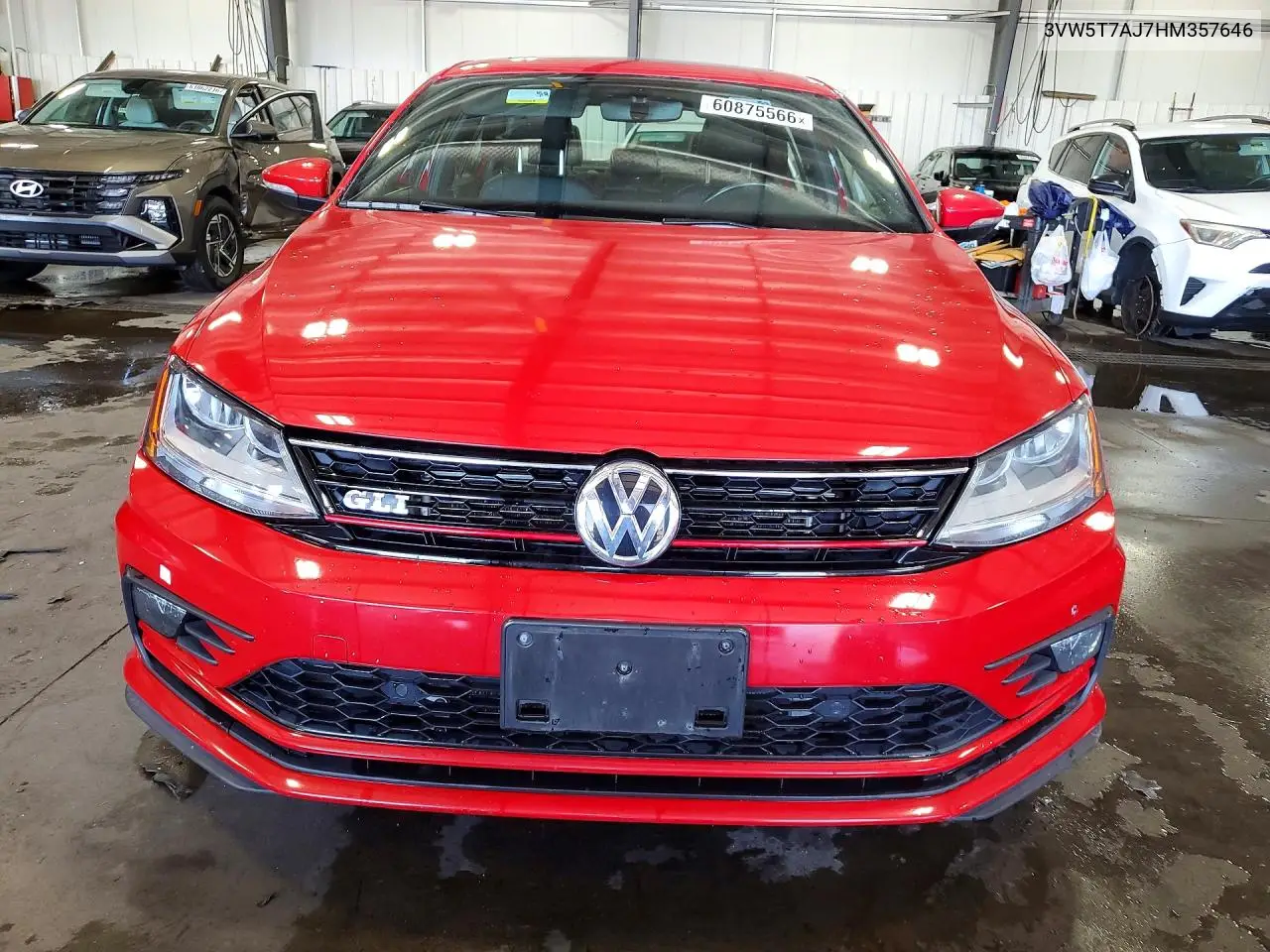 2017 Volkswagen Jetta Gli VIN: 3VW5T7AJ7HM357646 Lot: 60875566