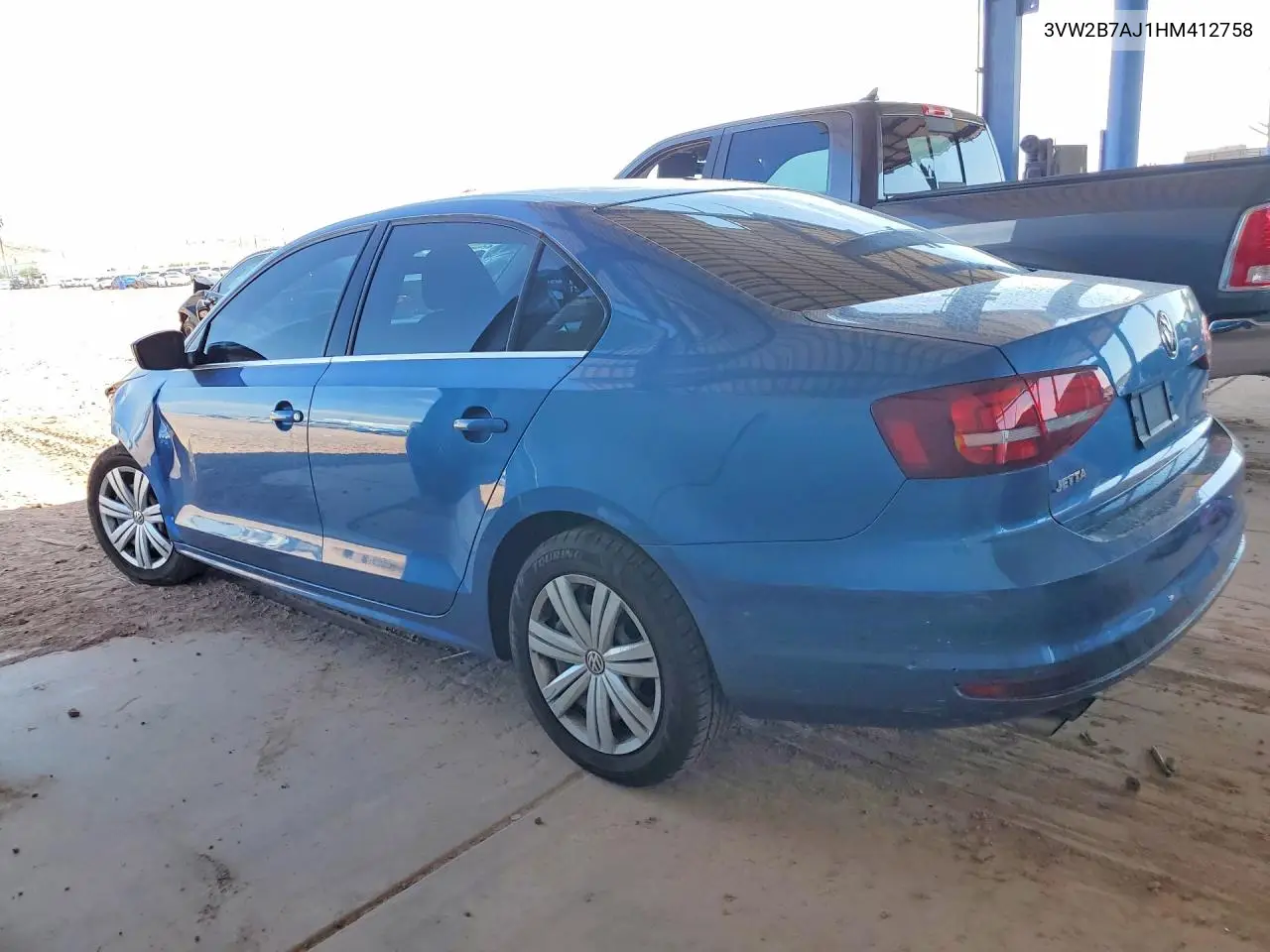 2017 Volkswagen Jetta S VIN: 3VW2B7AJ1HM412758 Lot: 60972296