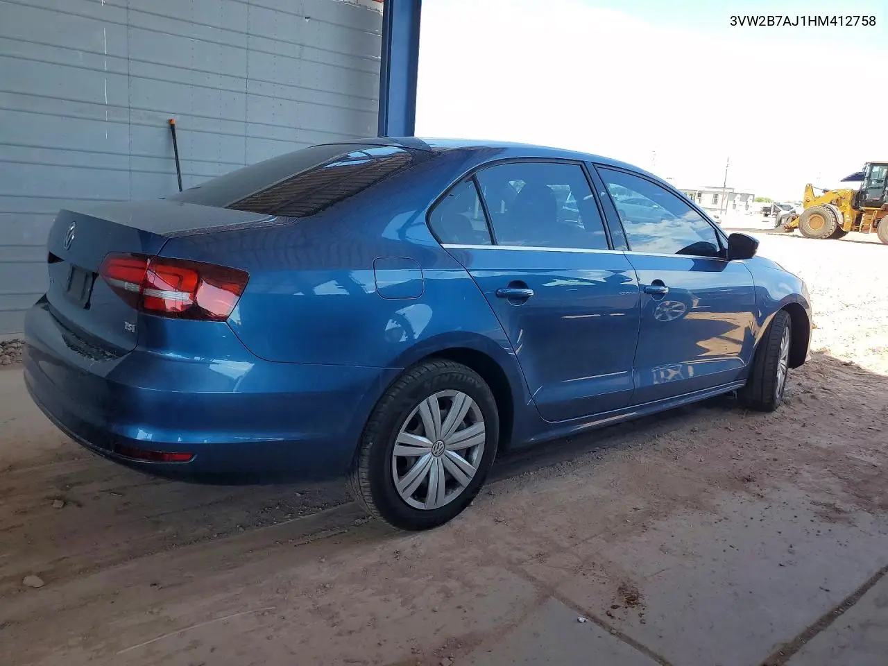 2017 Volkswagen Jetta S VIN: 3VW2B7AJ1HM412758 Lot: 60972296
