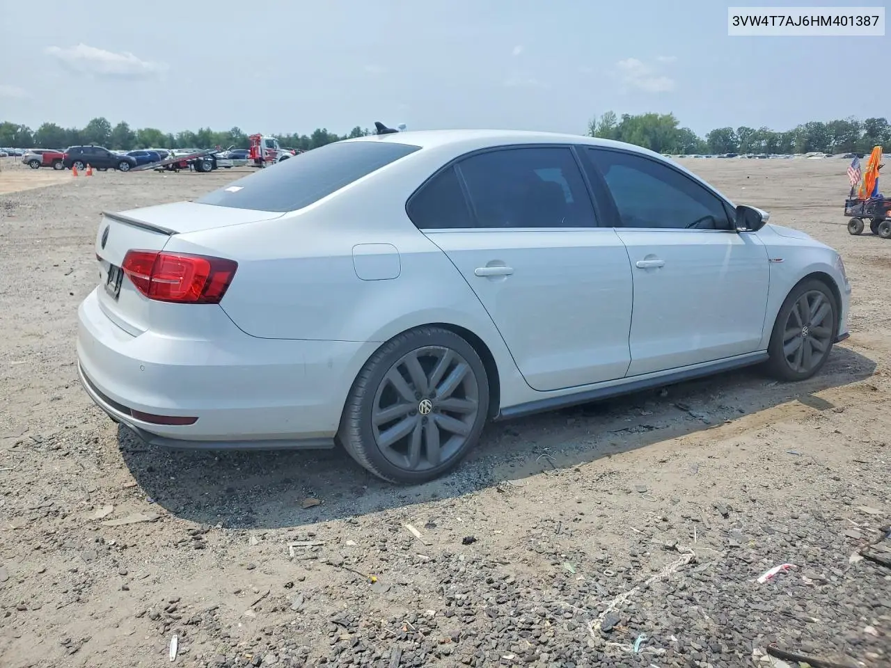 2017 Volkswagen Jetta Gli VIN: 3VW4T7AJ6HM401387 Lot: 61088006