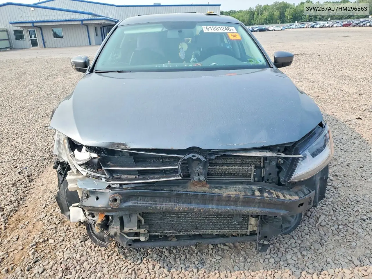 2017 Volkswagen Jetta S VIN: 3VW2B7AJ7HM296563 Lot: 61331246