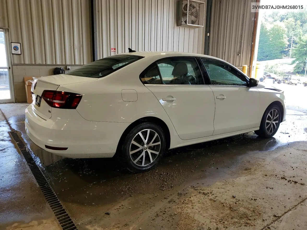 2017 Volkswagen Jetta Se VIN: 3VWDB7AJ0HM268015 Lot: 61507076