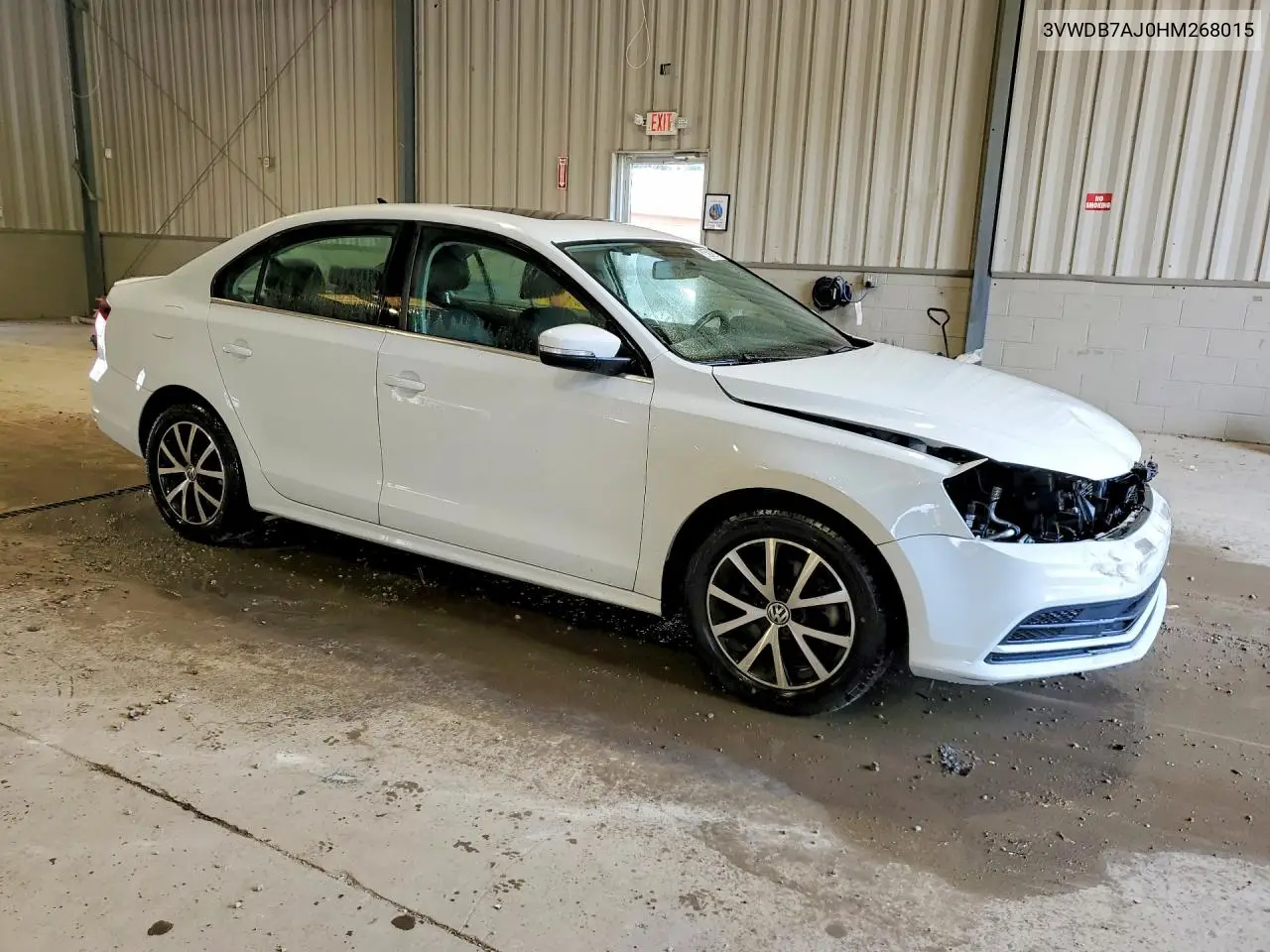 2017 Volkswagen Jetta Se VIN: 3VWDB7AJ0HM268015 Lot: 61507076