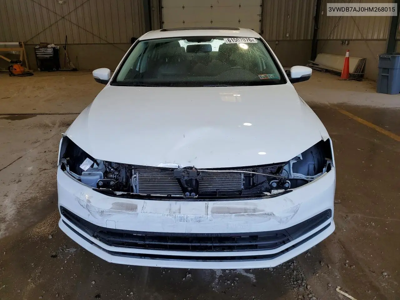 2017 Volkswagen Jetta Se VIN: 3VWDB7AJ0HM268015 Lot: 61507076