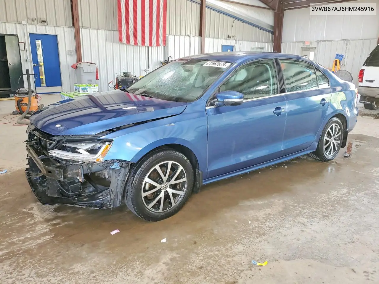 2017 Volkswagen Jetta Se VIN: 3VWB67AJ6HM245916 Lot: 61563976