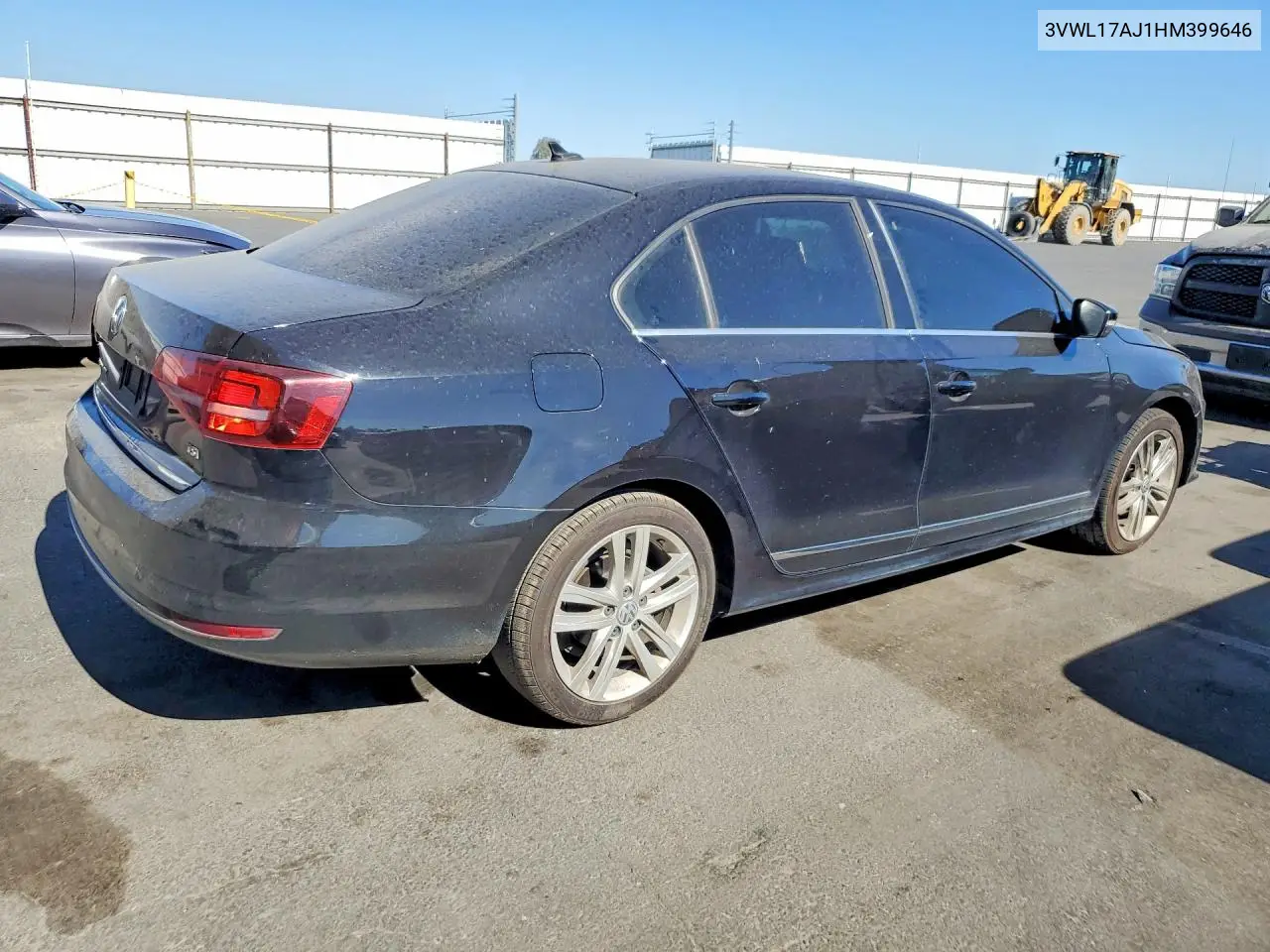 2017 Volkswagen Jetta Sel VIN: 3VWL17AJ1HM399646 Lot: 61771366