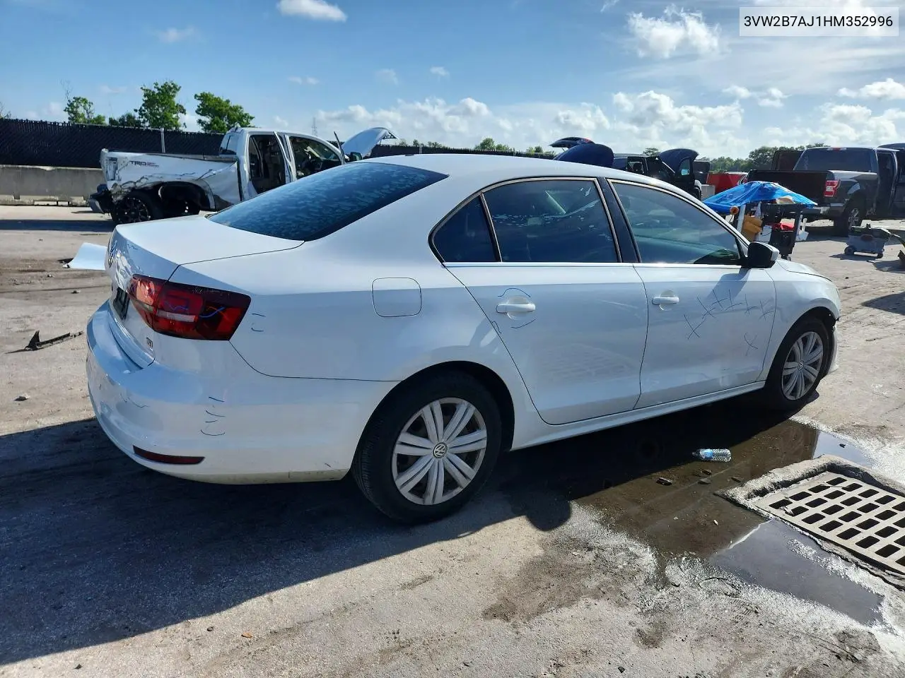 2017 Volkswagen Jetta S VIN: 3VW2B7AJ1HM352996 Lot: 61924046