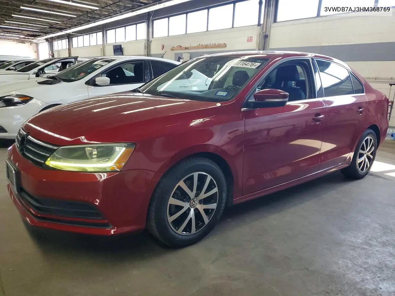 2017 Volkswagen Jetta Se VIN: 3VWDB7AJ3HM368769 Lot: 62016476