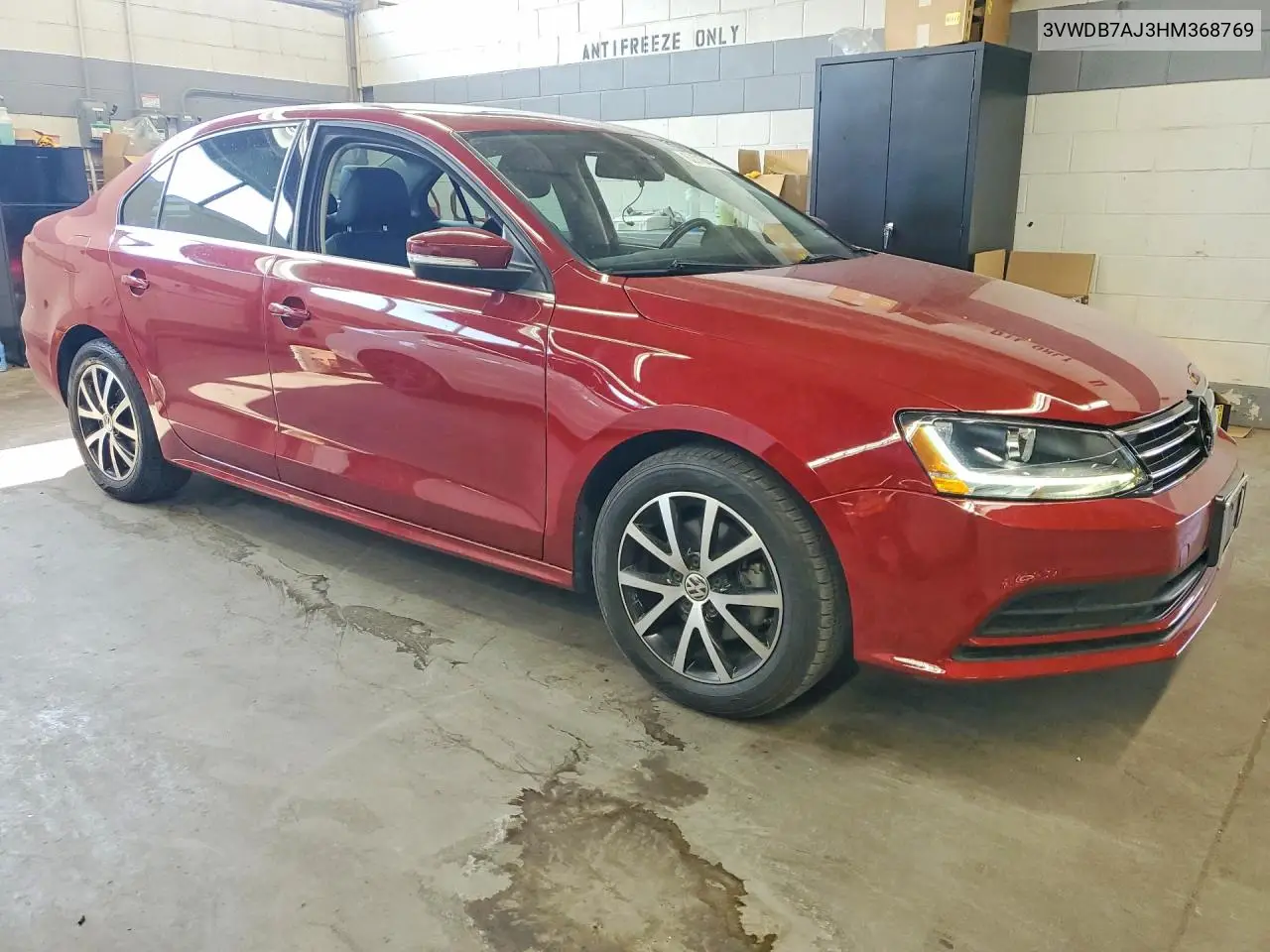 2017 Volkswagen Jetta Se VIN: 3VWDB7AJ3HM368769 Lot: 62016476