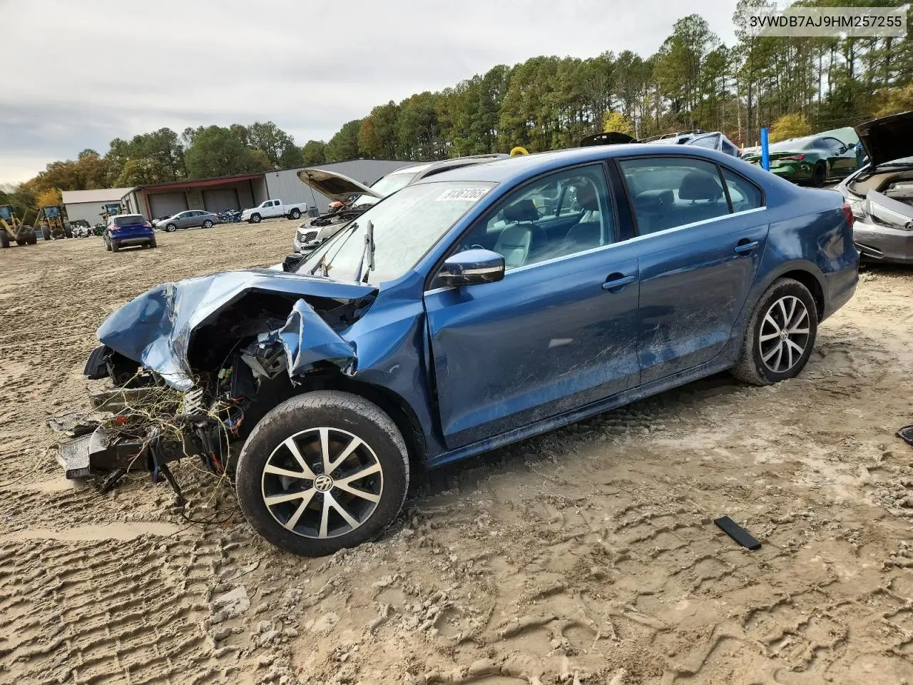 3VWDB7AJ9HM257255 2017 Volkswagen Jetta Se