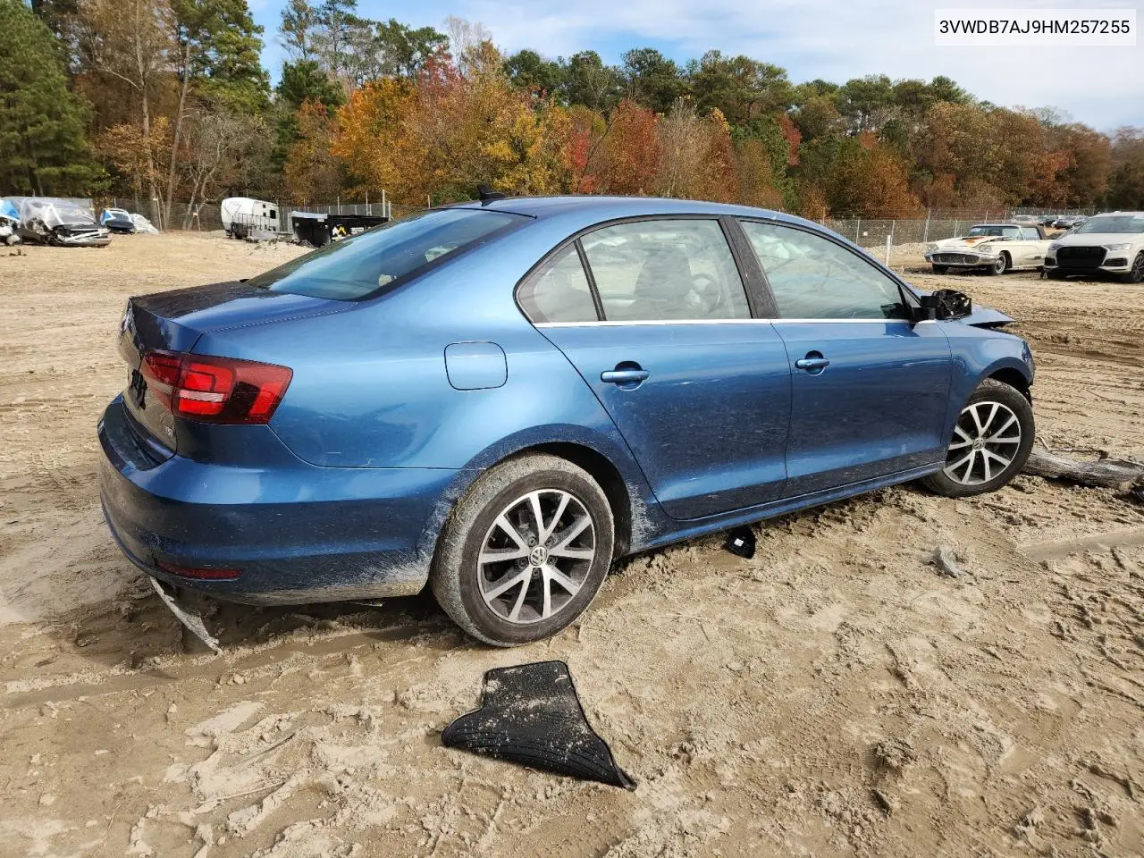 3VWDB7AJ9HM257255 2017 Volkswagen Jetta Se