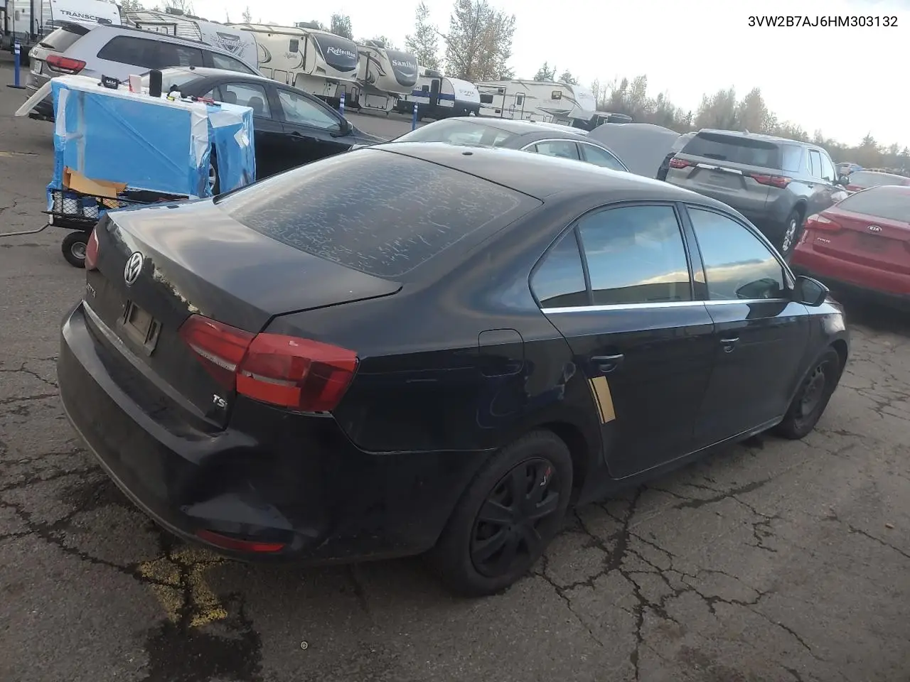 3VW2B7AJ6HM303132 2017 Volkswagen Jetta S