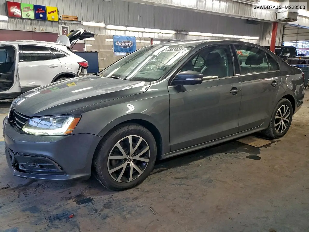 3VWDB7AJ5HM228500 2017 Volkswagen Jetta Se