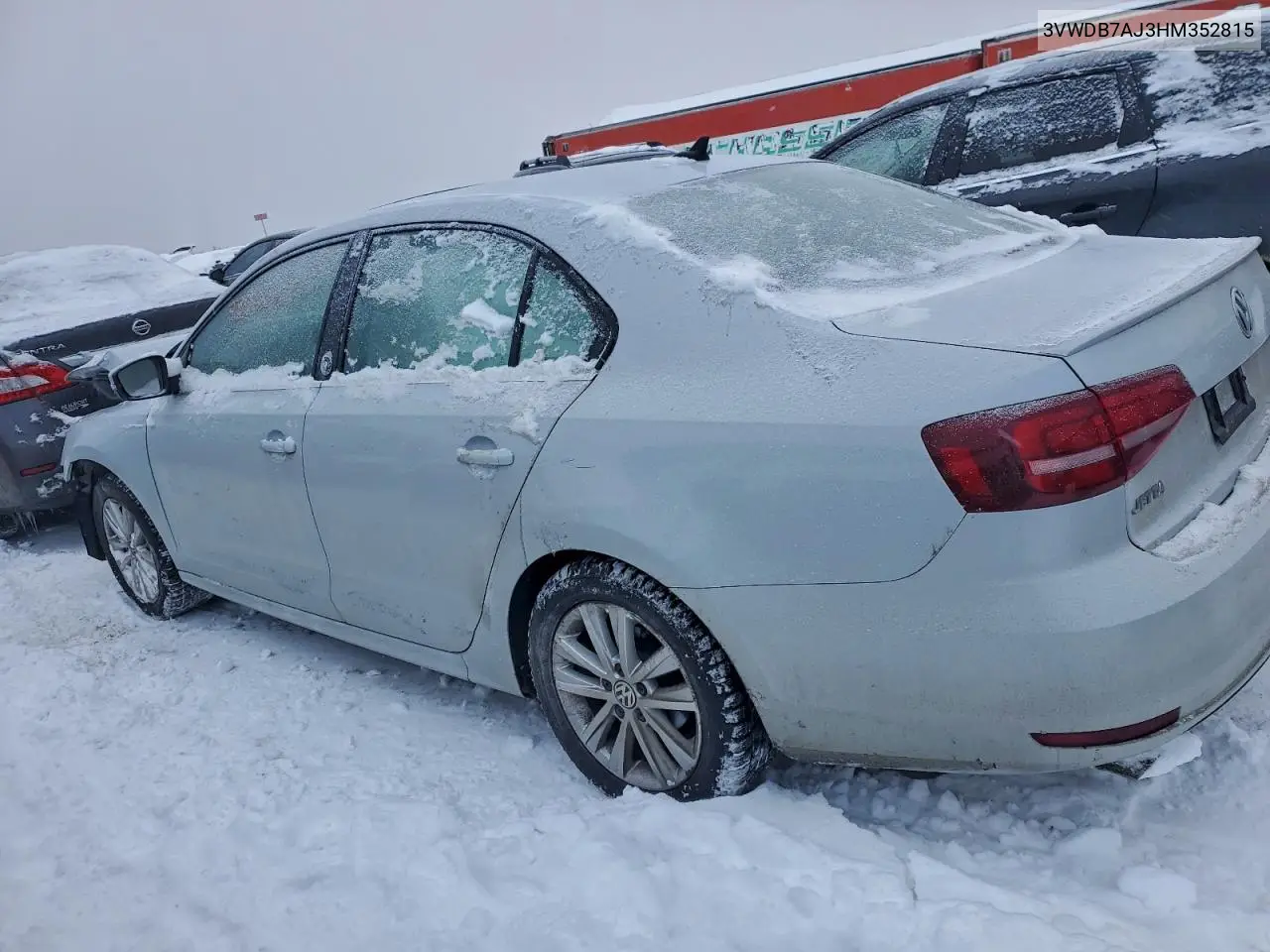 3VWDB7AJ3HM352815 2017 Volkswagen Jetta Se