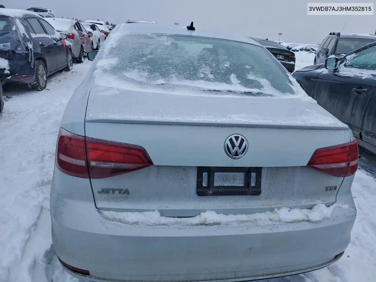 3VWDB7AJ3HM352815 2017 Volkswagen Jetta Se