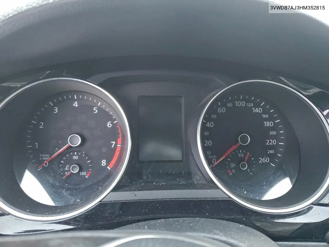 3VWDB7AJ3HM352815 2017 Volkswagen Jetta Se