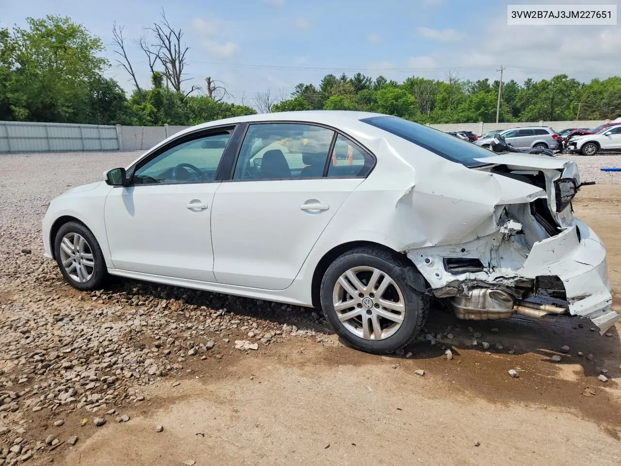 2018 Volkswagen Jetta S VIN: 3VW2B7AJ3JM227651 Lot: 59125916