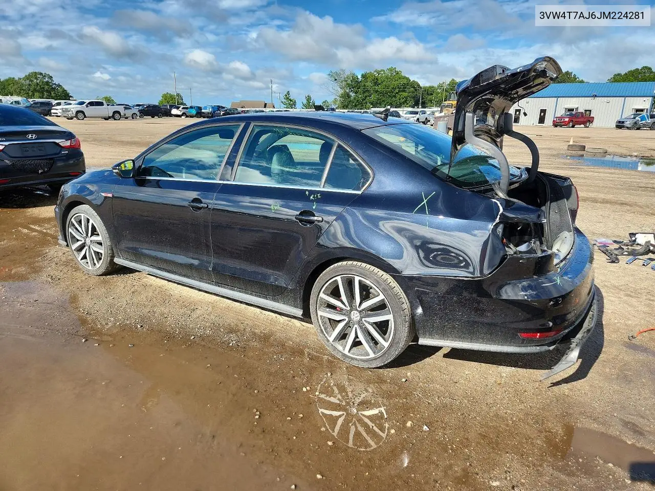 2018 Volkswagen Jetta Gli VIN: 3VW4T7AJ6JM224281 Lot: 61789476