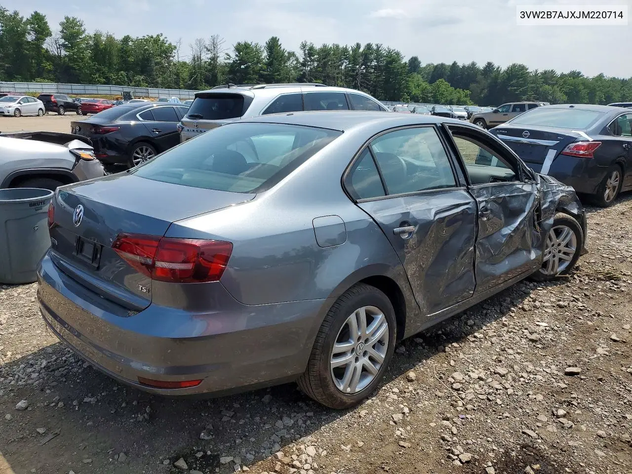 2018 Volkswagen Jetta S VIN: 3VW2B7AJXJM220714 Lot: 61934876