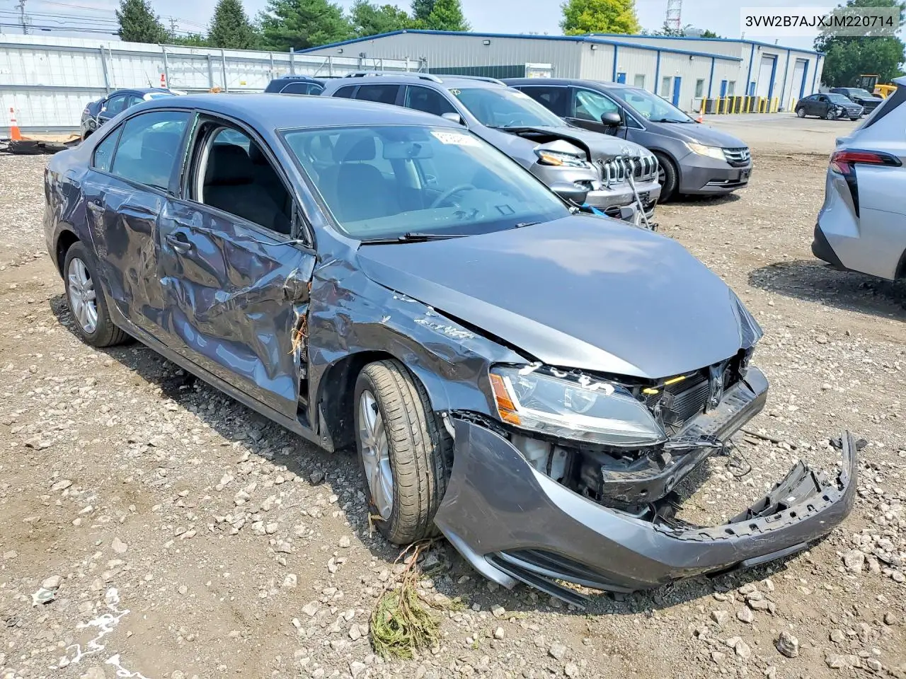 2018 Volkswagen Jetta S VIN: 3VW2B7AJXJM220714 Lot: 61934876