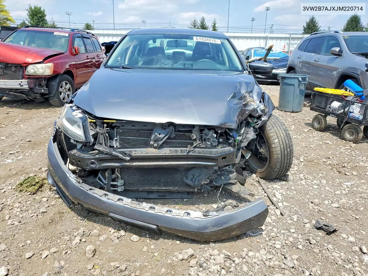 2018 Volkswagen Jetta S VIN: 3VW2B7AJXJM220714 Lot: 61934876