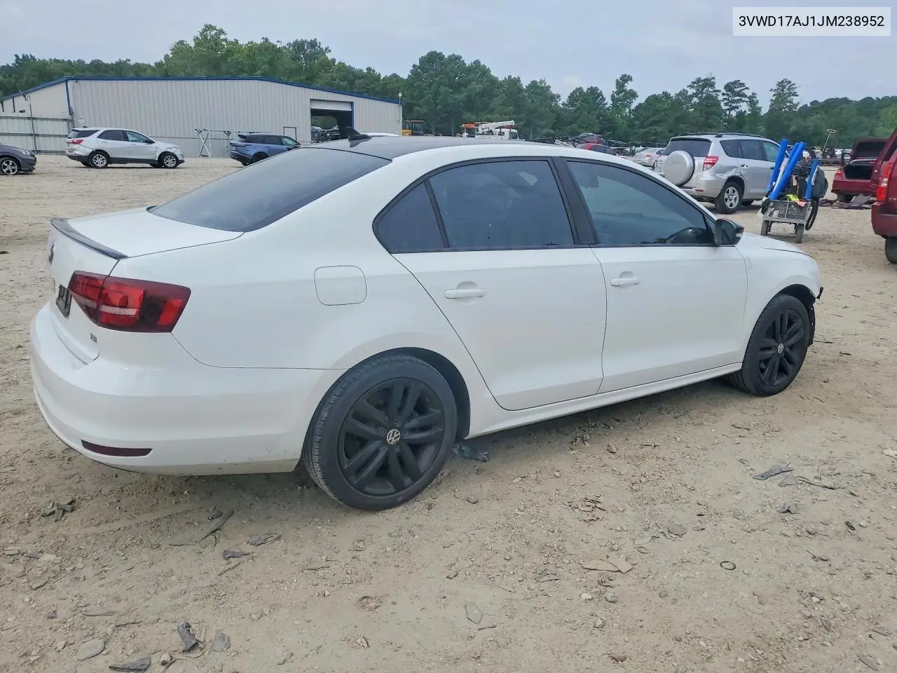 2018 Volkswagen Jetta Sport VIN: 3VWD17AJ1JM238952 Lot: 61967696