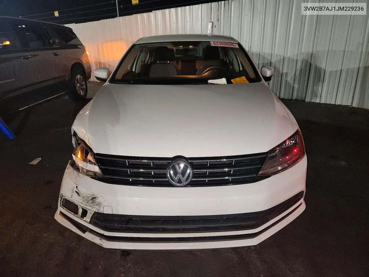 2018 Volkswagen Jetta VIN: 3VW2B7AJ1JM229236 Lot: 62360636