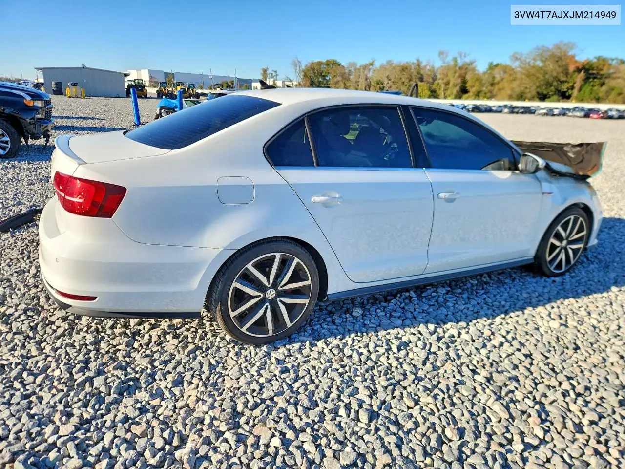 2018 Volkswagen Jetta Gli VIN: 3VW4T7AJXJM214949 Lot: 78599475