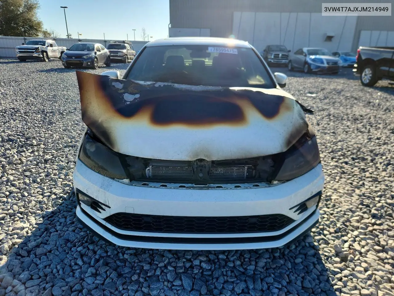 2018 Volkswagen Jetta Gli VIN: 3VW4T7AJXJM214949 Lot: 78599475