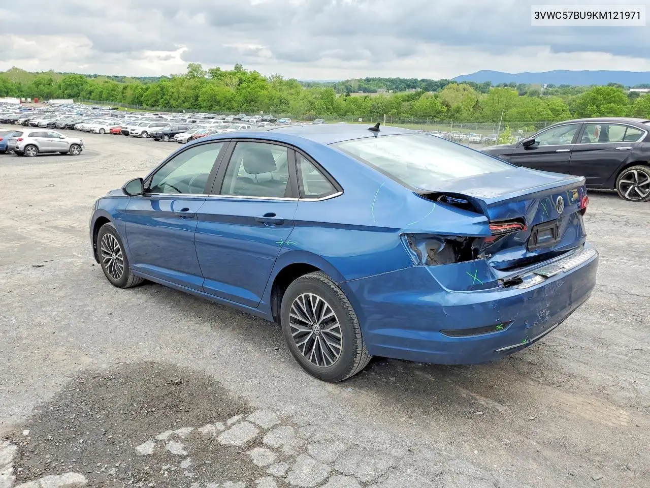 2019 Volkswagen Jetta S VIN: 3VWC57BU9KM121971 Lot: 55016646