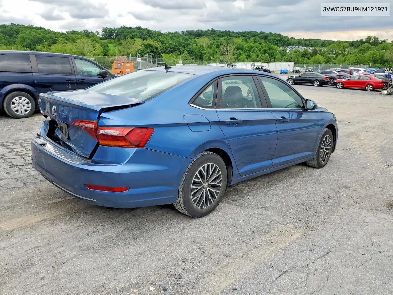 2019 Volkswagen Jetta S VIN: 3VWC57BU9KM121971 Lot: 55016646