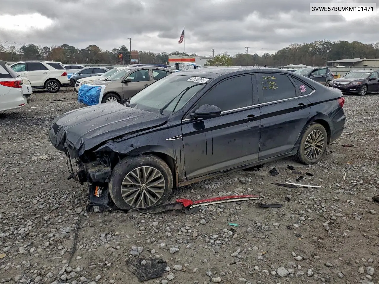 3VWE57BU9KM101471 2019 Volkswagen Jetta Sel