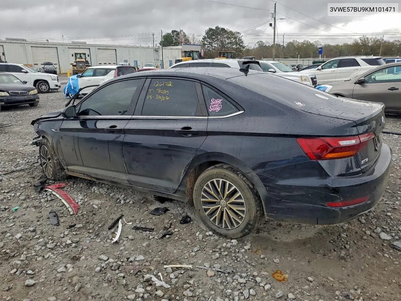 3VWE57BU9KM101471 2019 Volkswagen Jetta Sel