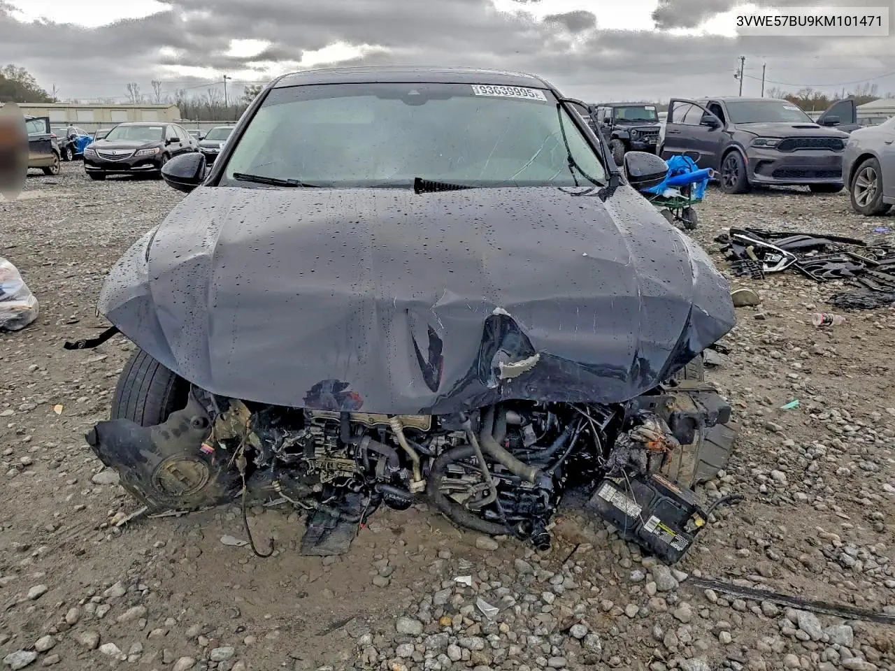 3VWE57BU9KM101471 2019 Volkswagen Jetta Sel