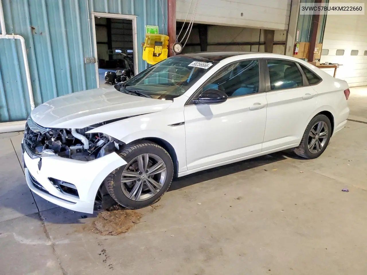 2019 Volkswagen Jetta S VIN: 3VWC57BU4KM222660 Lot: 58256666