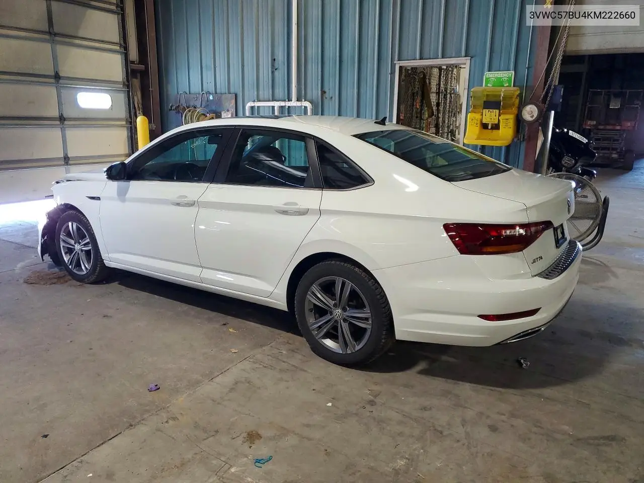 2019 Volkswagen Jetta S VIN: 3VWC57BU4KM222660 Lot: 58256666