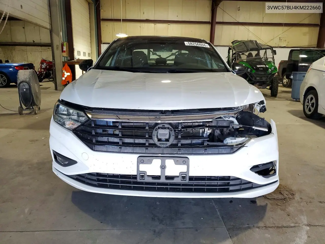 2019 Volkswagen Jetta S VIN: 3VWC57BU4KM222660 Lot: 58256666