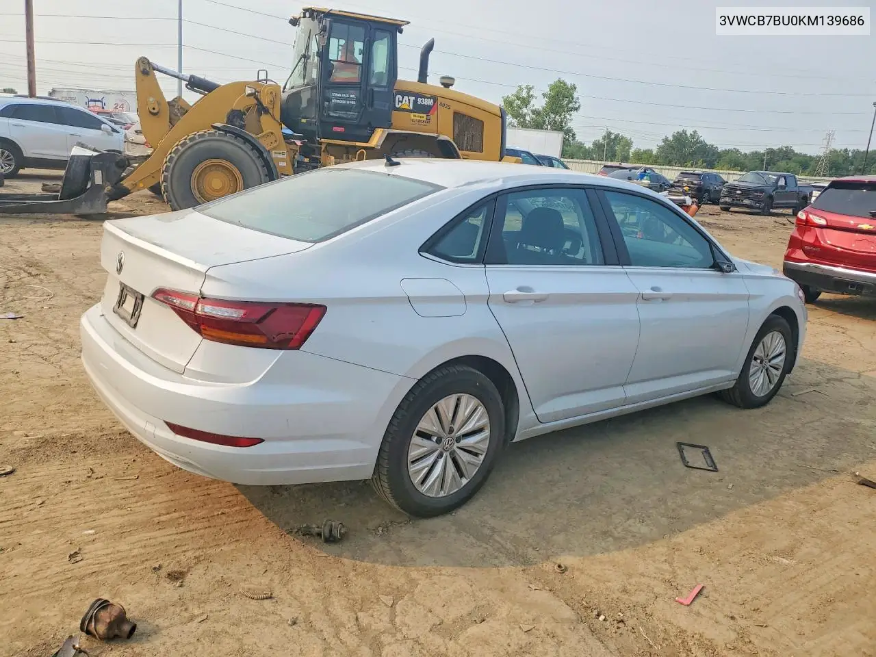 2019 Volkswagen Jetta S VIN: 3VWCB7BU0KM139686 Lot: 60174906