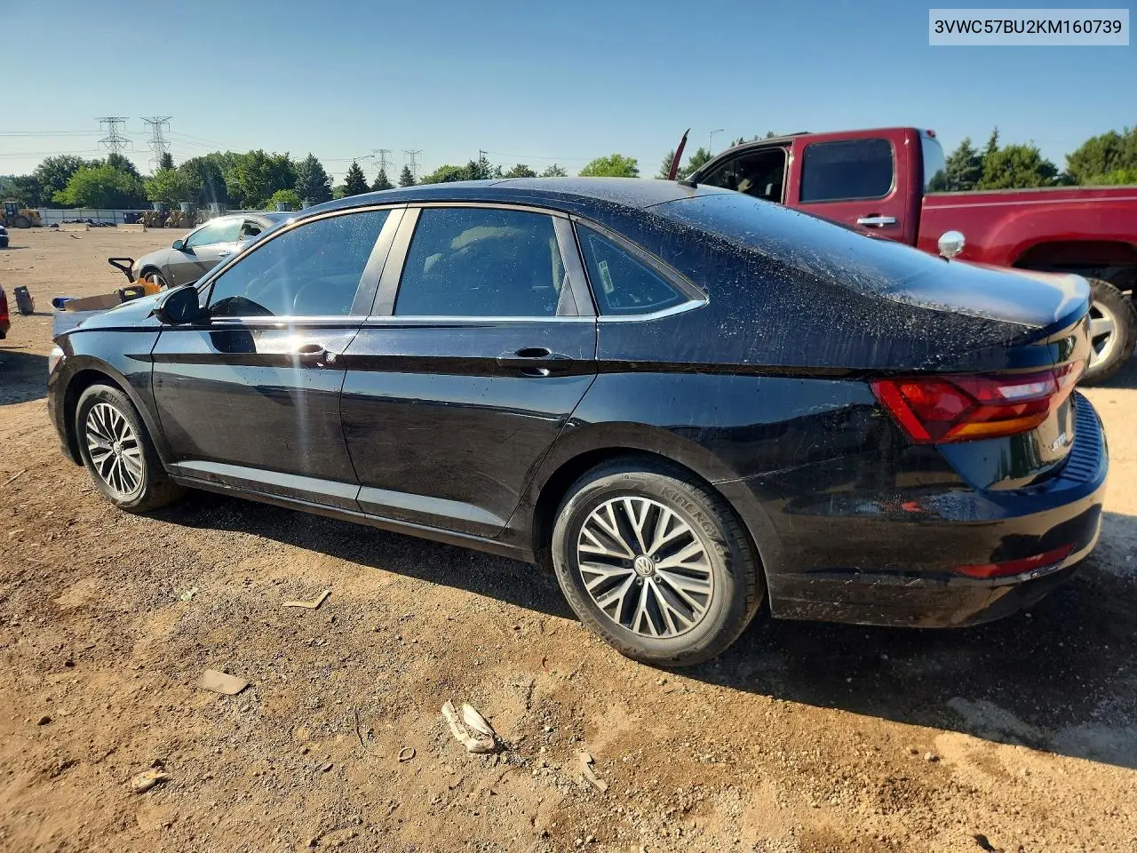 2019 Volkswagen Jetta S VIN: 3VWC57BU2KM160739 Lot: 60320976