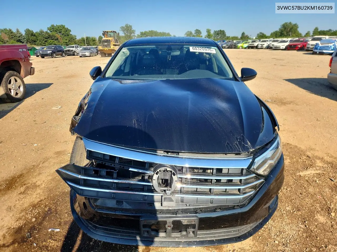 2019 Volkswagen Jetta S VIN: 3VWC57BU2KM160739 Lot: 60320976