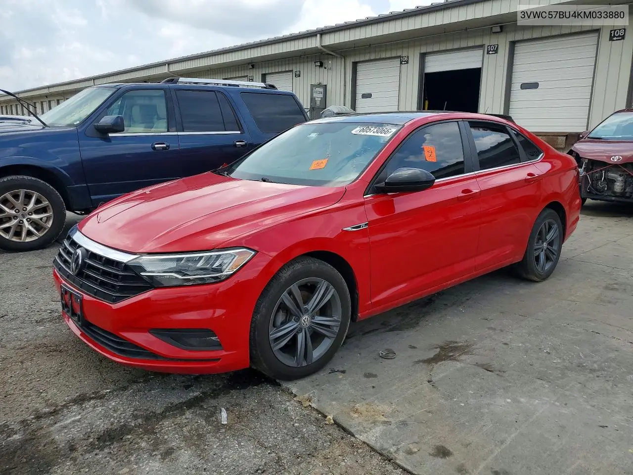 2019 Volkswagen Jetta S VIN: 3VWC57BU4KM033880 Lot: 60573066
