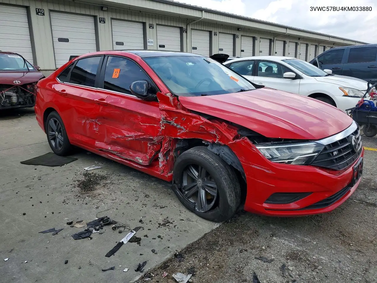 2019 Volkswagen Jetta S VIN: 3VWC57BU4KM033880 Lot: 60573066