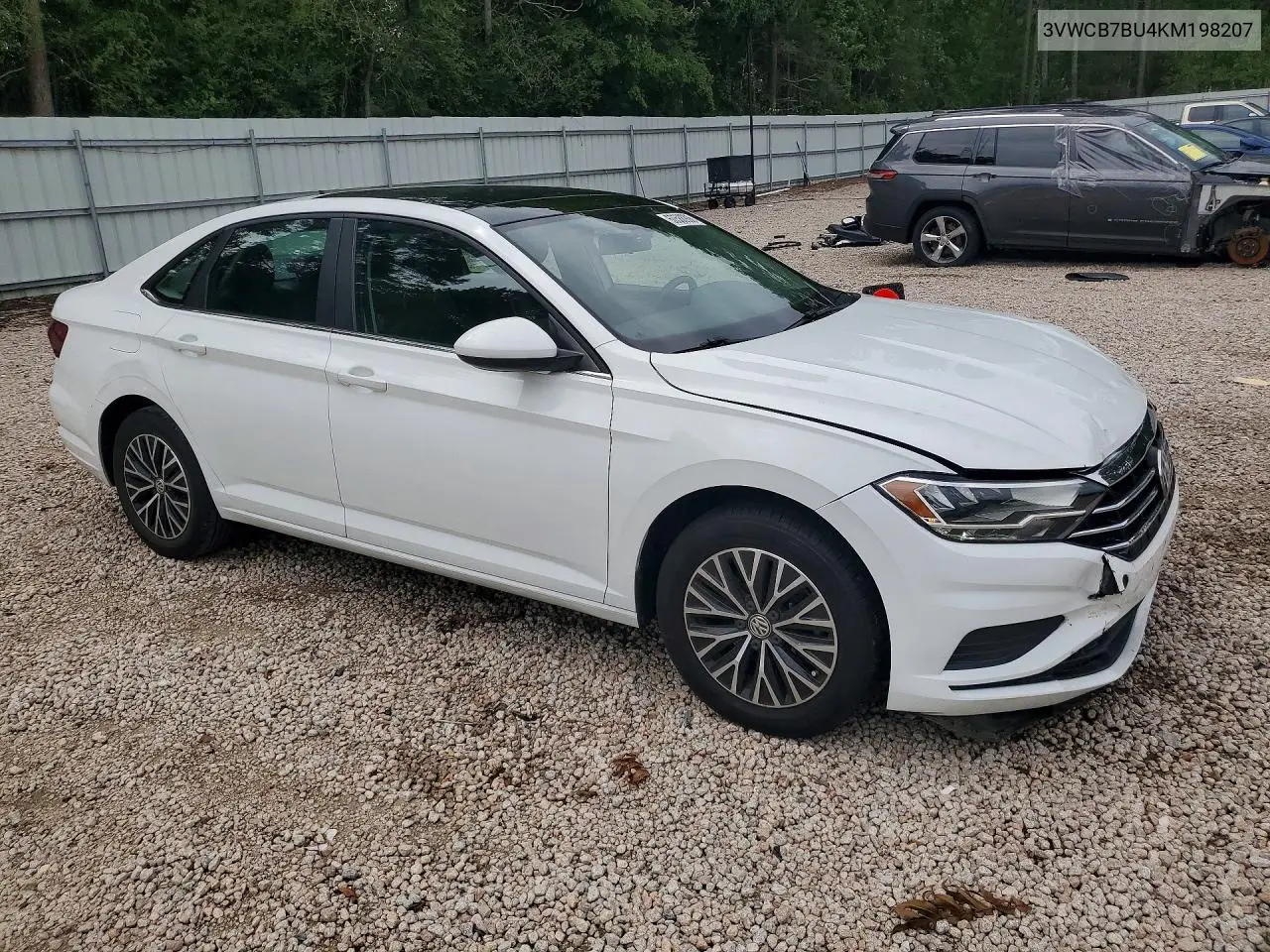 2019 Volkswagen Jetta S VIN: 3VWCB7BU4KM198207 Lot: 60588906