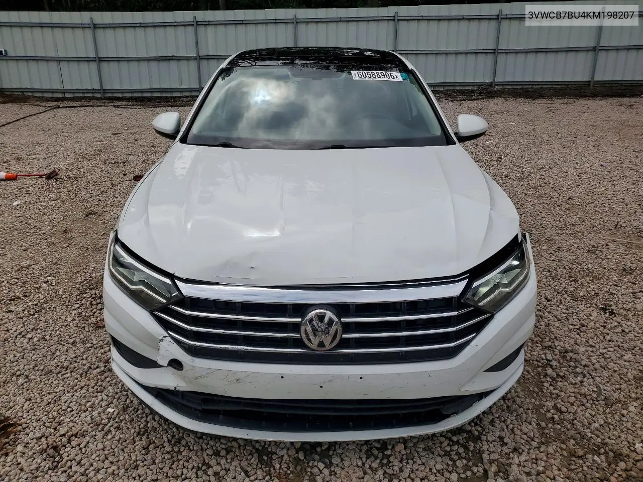 2019 Volkswagen Jetta S VIN: 3VWCB7BU4KM198207 Lot: 60588906