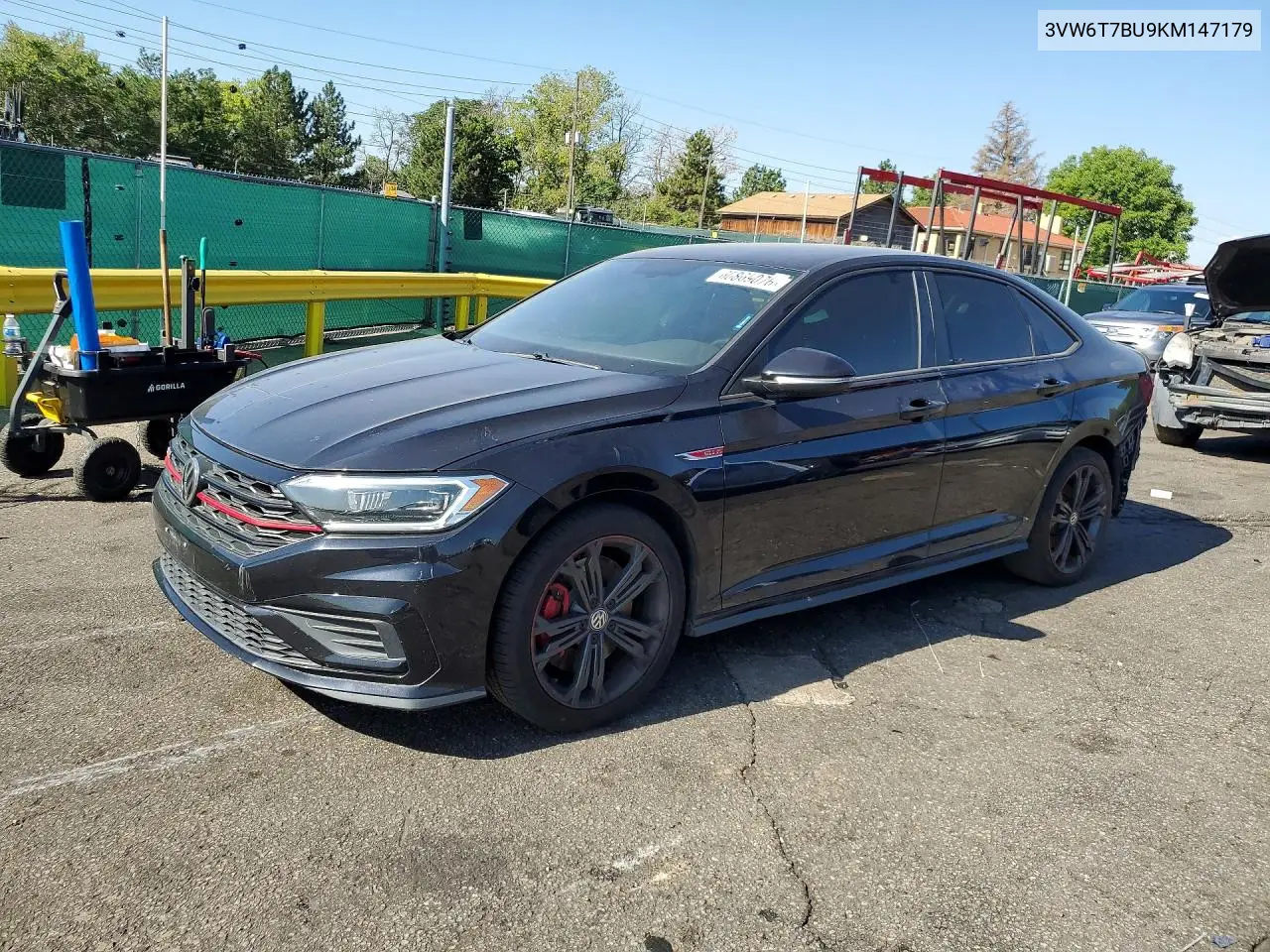 2019 Volkswagen Jetta Gli/35Th Anniversary Edition/A VIN: 3VW6T7BU9KM147179 Lot: 60869076