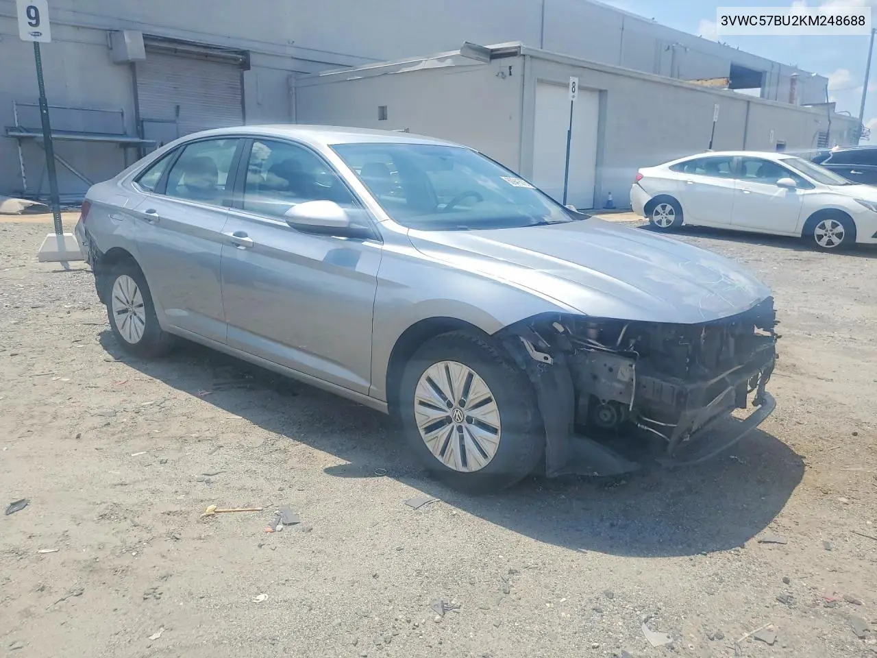 2019 Volkswagen Jetta S VIN: 3VWC57BU2KM248688 Lot: 60941676