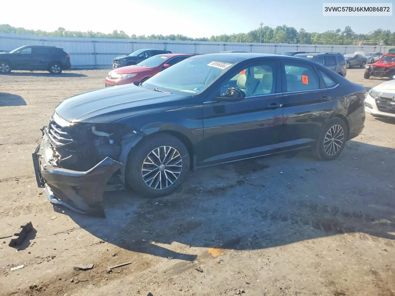 2019 Volkswagen Jetta S VIN: 3VWC57BU6KM086872 Lot: 60996666