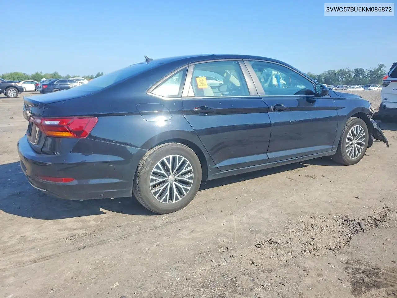 2019 Volkswagen Jetta S VIN: 3VWC57BU6KM086872 Lot: 60996666